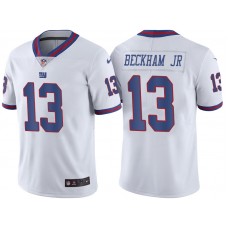 New York Giants #13 Odell Beckham Jr White Color Rush Limited Jersey