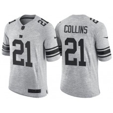 New York Giants #21 Landon Collins 2016 Gridiron Gray II Limited Jersey