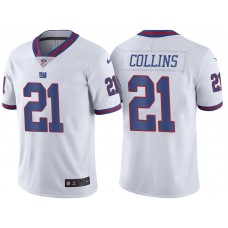 New York Giants #21 Landon Collins White Color Rush Limited Jersey