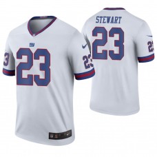 New York Giants #23 Jonathan Stewart White Color Rush Legend Jersey
