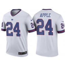 New York Giants #24 Eli Apple White Color Rush Legend Jersey