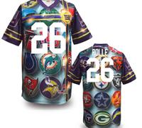 New York Giants #26 Antrel Rolle Stitched NFL Elite Fanatical Version Jersey (10)