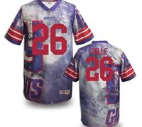 New York Giants #26 Antrel Rolle Stitched NFL Elite Fanatical Version Jersey (8)