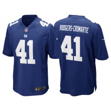 New York Giants #41 Dominique Rodgers-Cromartie Royal Blue Game Jersey