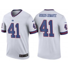 New York Giants #41 Dominique Rodgers-Cromartie White Color Rush Legend Jersey
