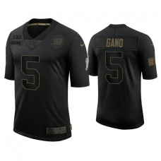 New York Giants #5 Graham Gano Black 2020 Salute to Service Limited Jersey