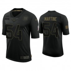 New York Giants #54 Blake Martinez Black 2020 Salute to Service Limited Jersey