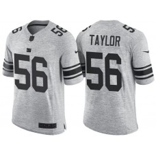 New York Giants #56 Lawrence Taylor 2016 Gridiron Gray II Limited Jersey