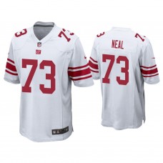 New York Giants #73 Evan Neal White Game 2022 NFL Draft Jersey