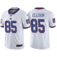 New York Giants #85 Rhett Ellison White Vapor Untouchable Color Rush Limited Jersey