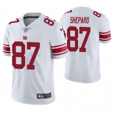New York Giants #87 Sterling Shepard White Player Vapor Untouchable Limited Jersey