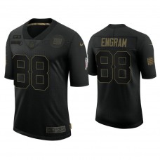 New York Giants #88 Evan Engram Black 2020 Salute to Service Limited Jersey