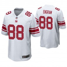 New York Giants #88 Evan Engram White Game Jersey