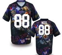 New York Giants #88 Hakeem Nicks Stitched NFL Elite Fanatical Version Jersey (1)