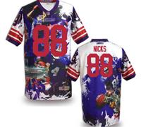 New York Giants #88 Hakeem Nicks Stitched NFL Elite Fanatical Version Jersey (3)