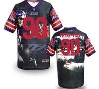 New York Giants #90 Jason Pierre-Paul Stitched NFL Elite Fanatical Version Jersey (2)
