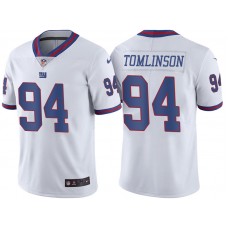 New York Giants #94 Dalvin Tomlinson White Vapor Untouchable Color Rush Limited Jersey