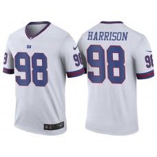 New York Giants #98 Damon Harrison White Color Rush Legend Jersey
