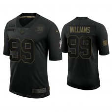 New York Giants #99 Leonard Williams Black 2020 Salute to Service Limited Jersey
