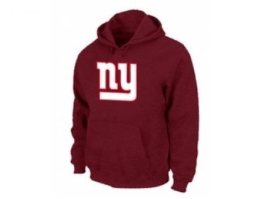 New York Giants Authentic Logo Pullover Hoodie RED