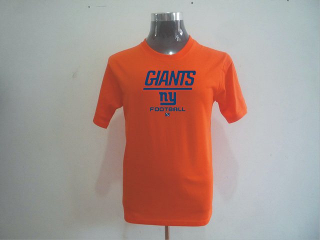 NEW NFL New York Giants Big & Tall Critical Victory T-Shirt Orange