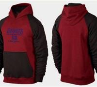 New York Giants Critical Victory Pullover Hoodie Burgundy Red & Black