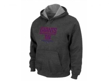 New York Giants Critical Victory Pullover Hoodie D.Grey