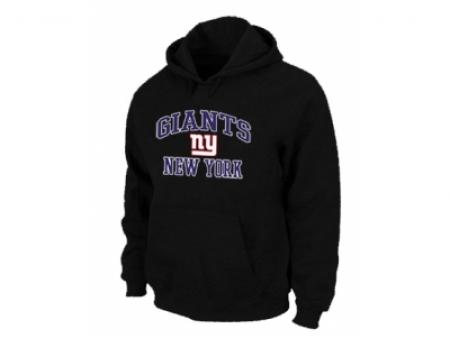 New York Giants Heart & Soul Pullover Hoodie Black