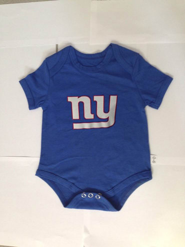 New York Giants Newborn Creeper Set - Royal Blue