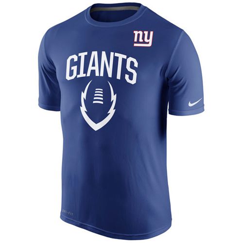 New York Giants Nike Legend Icon Performance T-Shirt Royal Blue