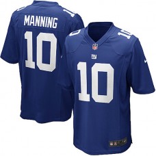 New York Giants NikeEli Manning Game Blue Jersey