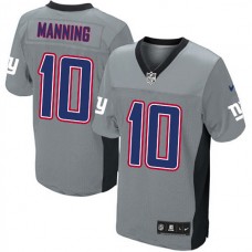 New York Giants NikeEli Manning Game Grey Jersey