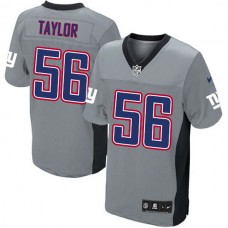 New York Giants NikeLawrence Taylor Game Grey Jersey