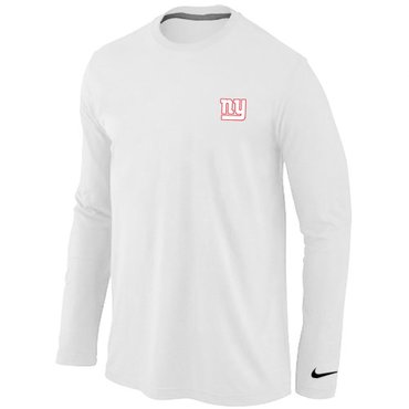 New York Giants Sideline Legend Authentic Long Sleeve T-Shirt White