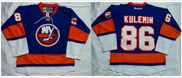 New York Islanders #86 Nikolay Kulemin Baby Blue Home Stitched NHL Jersey