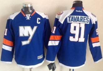 New York Islanders #91 John Tavares Baby Blue 2014 Stadium Series Stitched NHL Jersey