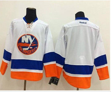 New York Islanders Blank White Stitched NHL Jersey
