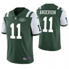 New York Jets #11 Robby Anderson Green Vapor Untouchable Limited Jersey