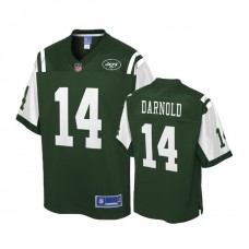 New York Jets #14 Sam Darnold Green Pro Line Player Jersey