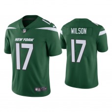 New York Jets #17 Garrett Wilson Green Vapor Limited 2022 NFL Draft Jersey