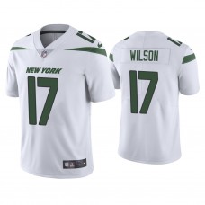 New York Jets #17 Garrett Wilson White Vapor Limited 2022 NFL Draft Jersey