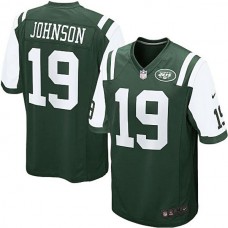 New York Jets #19 Keyshawn Johnson Green Retired Player Game Jersey
