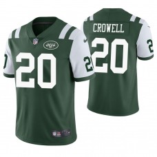 New York Jets #20 Isaiah Crowell Green Vapor Untouchable Limited Jersey