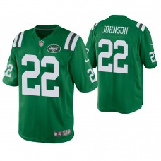 New York Jets #22 Trumaine Johnson Green Color Rush Legend Jersey