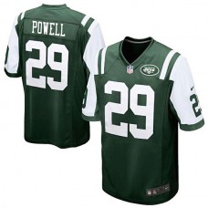New York Jets #29 Bilal Powell Green Game Jersey