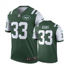 New York Jets #33 Jamal Adams Green Legend Jersey