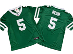 New York Jets #5 Garrett Wilson Legacy Green Vapor F.U.S.E. Limited Jersey