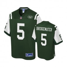 New York Jets #5 Teddy Bridgewater Green Pro Line Player Jersey