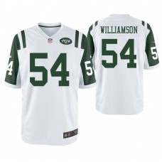 New York Jets #54 Avery Williamson White Game Jersey