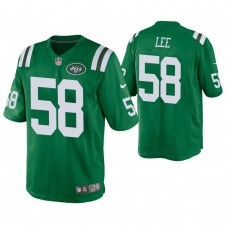New York Jets #58 Darron Lee Green Color Rush Legend Jersey